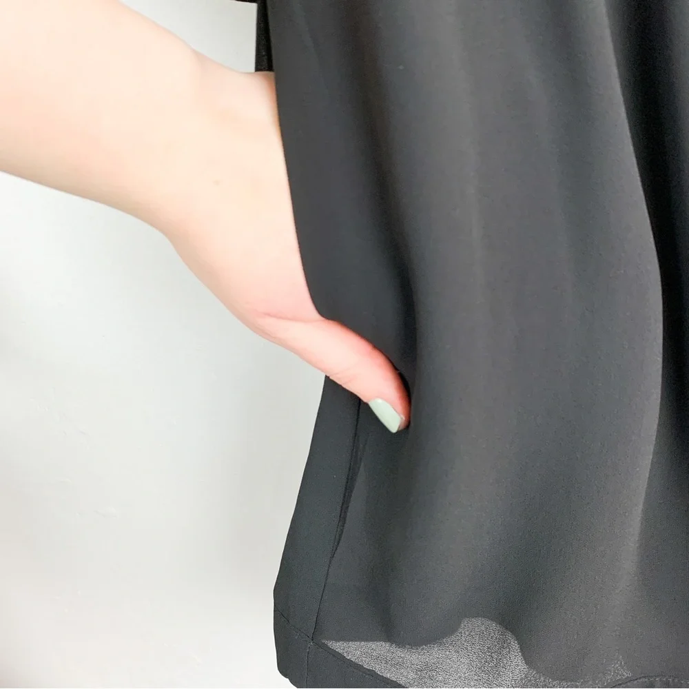 Revolve Line + Dot Celeste Black Sheer Romper Sz S - Picture 9 of 12